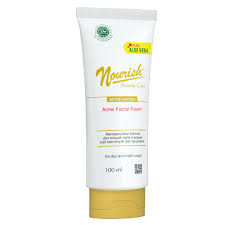 Nourish Beauty Care acne facial foam 100ml ORIGINAL-BPOM