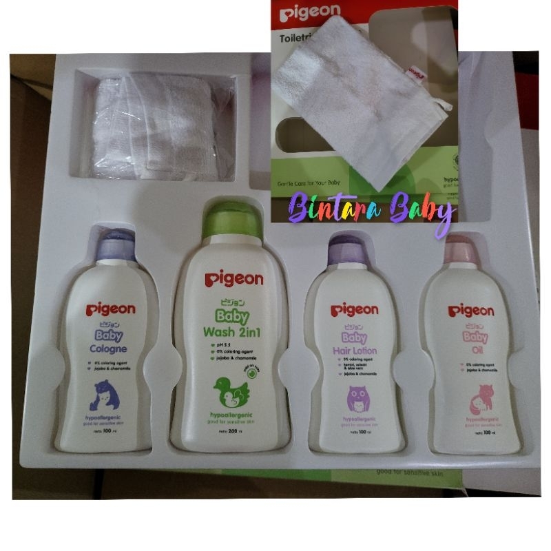 Pigeon Baby Wash 2in1 Hair and Body Hypoalergenic Travel Pack 100ml / Sabun Mandi Bayi Liquid Soap / Shampoo Bayi Travel Pack Newborn Baby