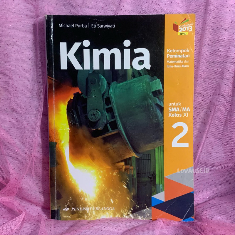 BUKU KIMIA KELAS 2 SMA 11 XI KURIKULUM 2013 PENERBIT ERLANGGA