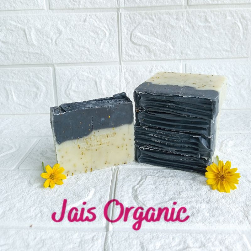 Charcoal Rosemary Shampoo &amp; Body Soap Bar / Sabun &amp; Shampo Natural Alami