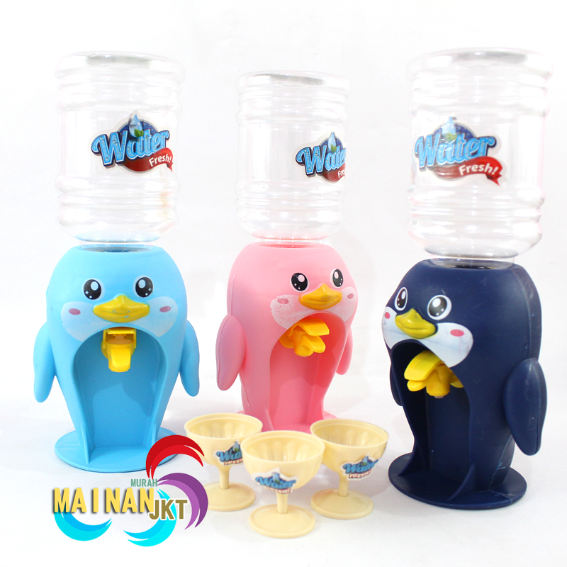 MAINANKEI MAINAN ANAK MURAH YK148 ANIMAL WATER DISPENSER PENGUIN MAINAN ANAK DISPENSER GALON WATER DRINKING