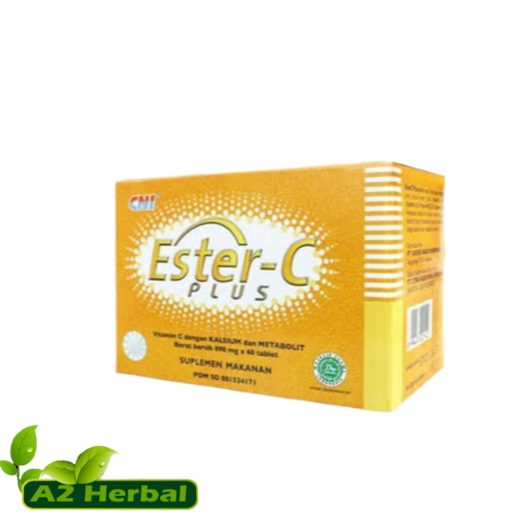 Suplemen Makanan Ester-C Plus | Vitamin C Dengan Kalsium & Metabolit | Ester C Plus | Vitasigi F
