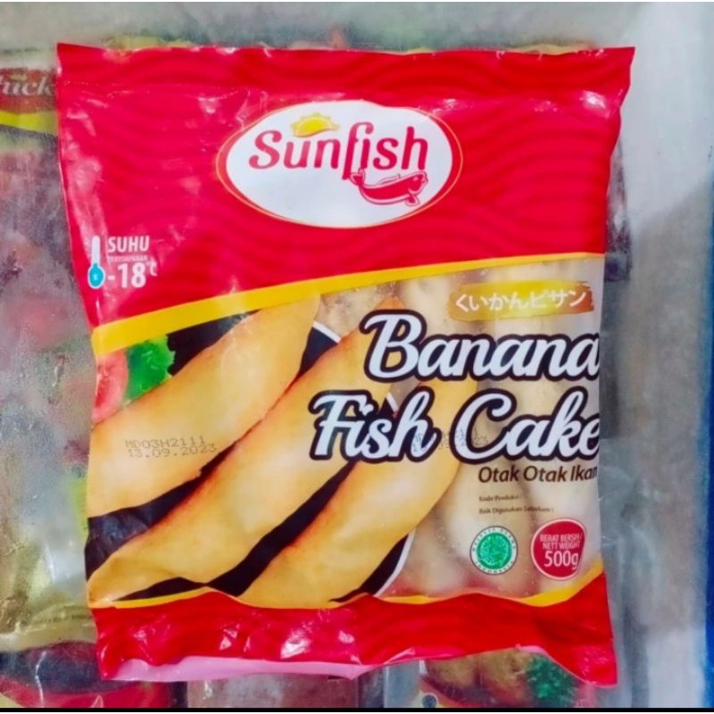 

Sunfish Banana Fish Cake Otak Otak Ala Singapore 500gr