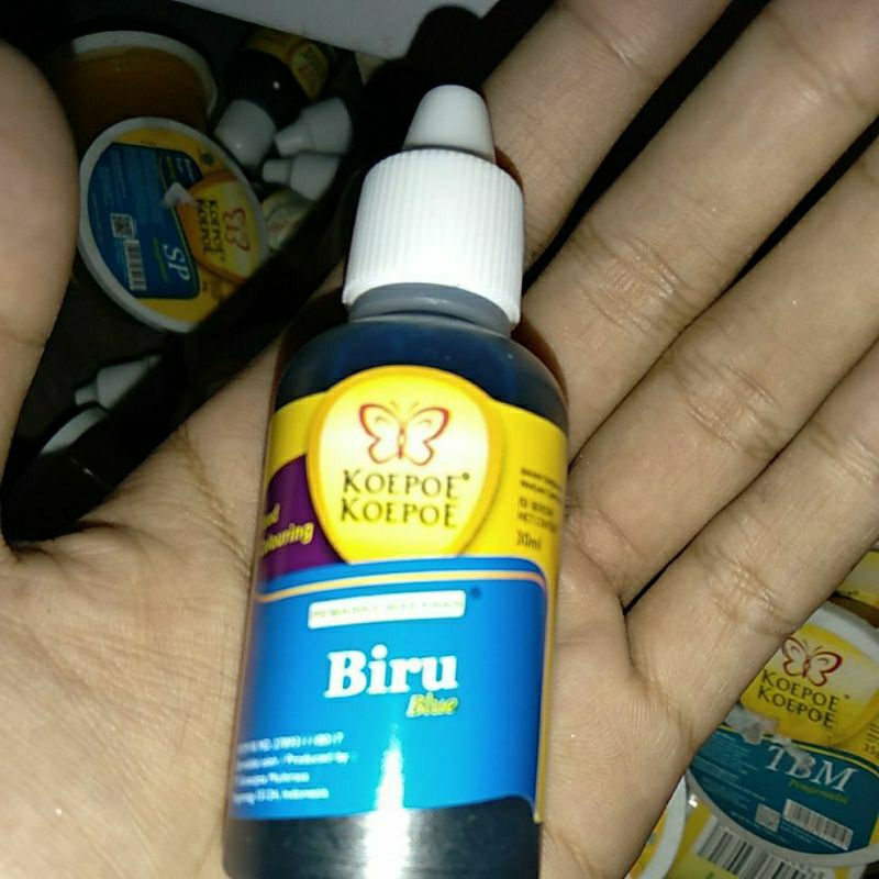 

koepoe pewarna makanan warna biru 30 ml
