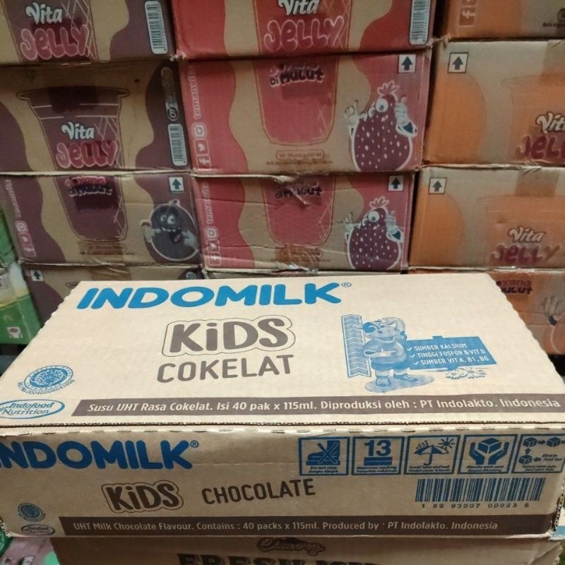 Indomilk Kids Kartonan isi 40 pcs