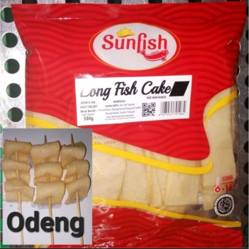 

Sunfish Odeng Ala Korea 500gr Long Fish Cake