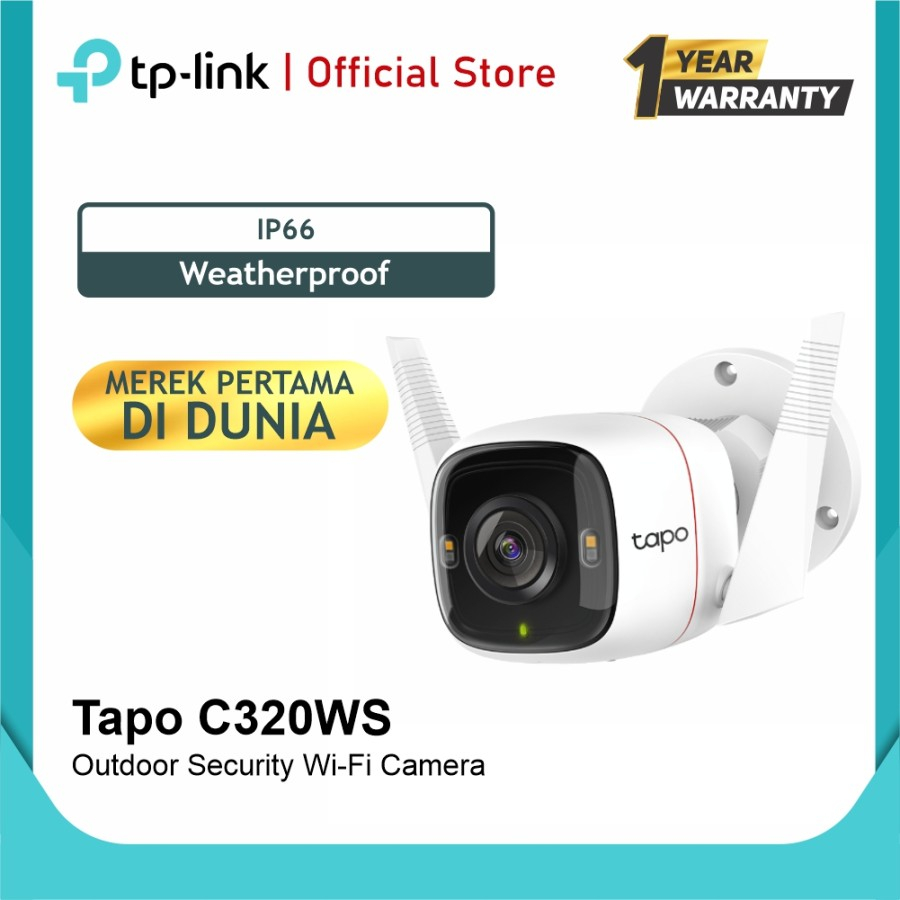 TP-LINK Tapo C320WS Outdoor Security Wi-Fi Camera