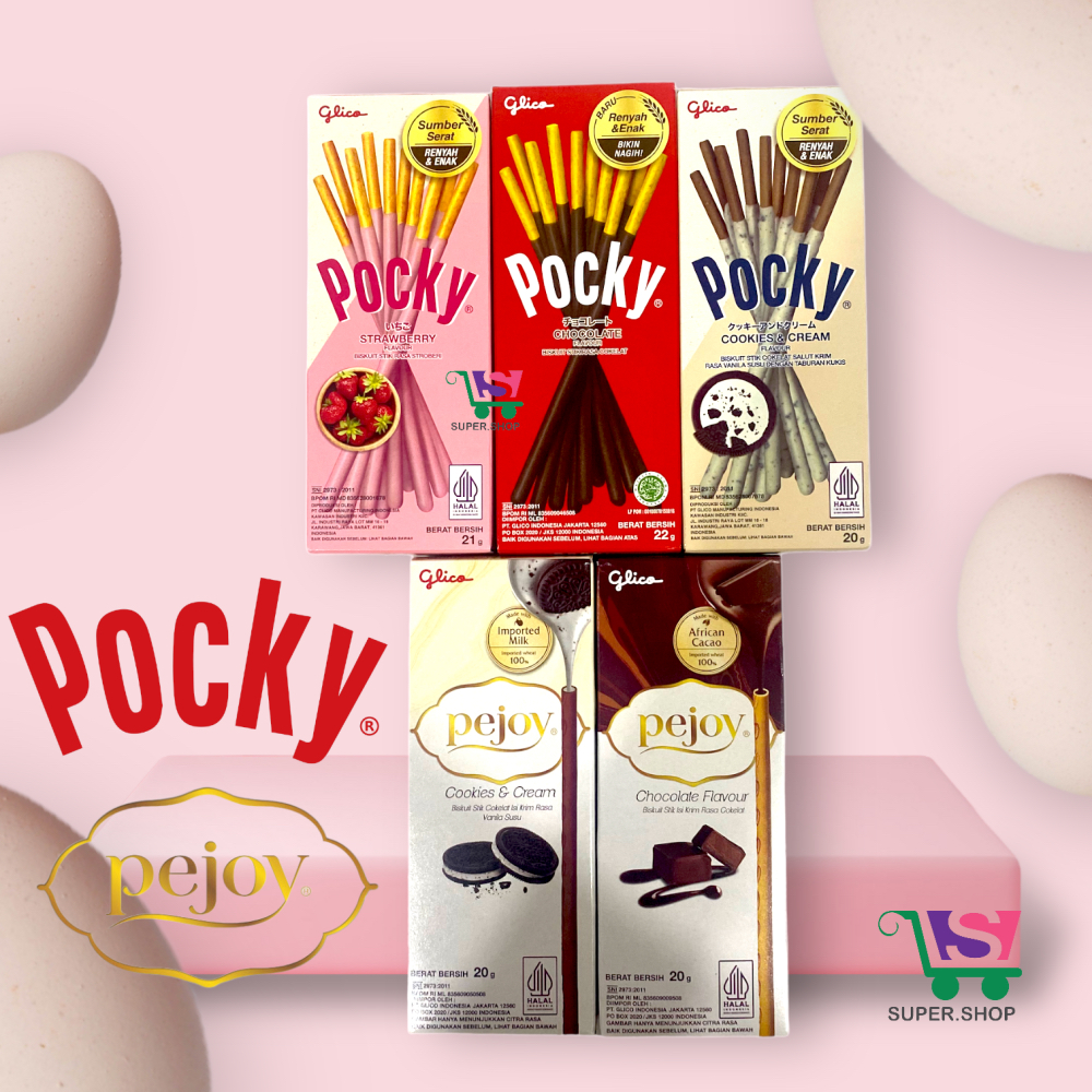 Pocky / Pejoy MINI Half size 20 Gram Biskuit Stik