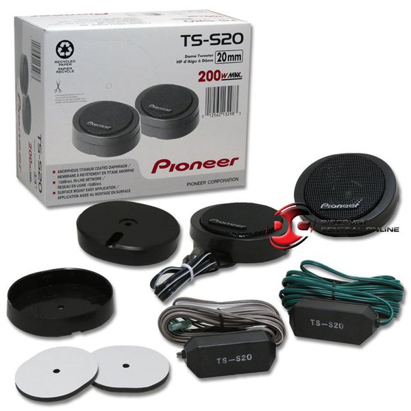 Tweeter Mobil TS-S20 200W Car Audio Pioneer