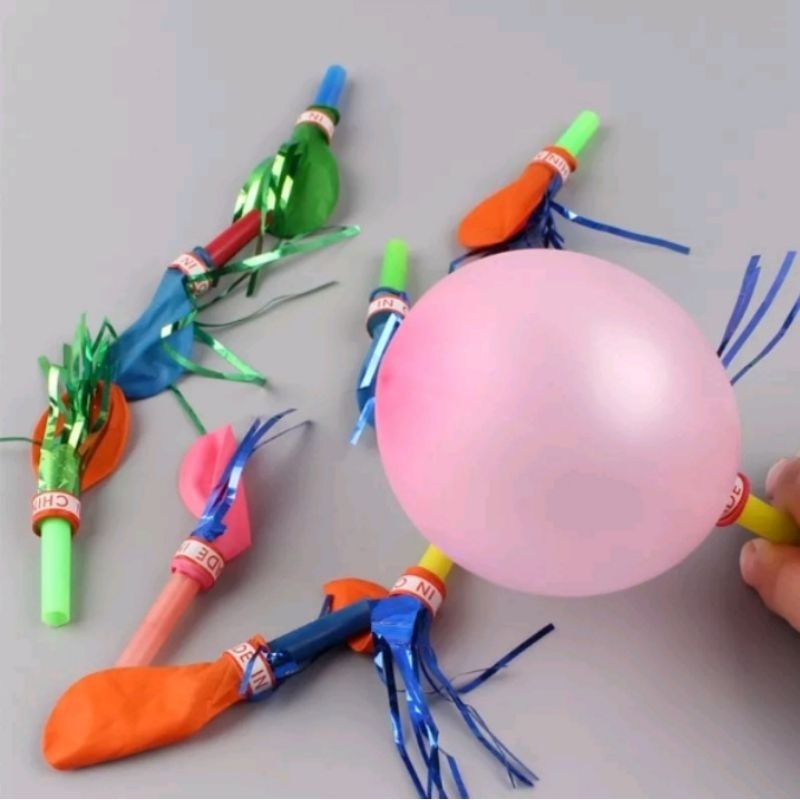 GE TOYS 10 PC PELUIT BALON/ALAT TERAPI WICARA/AUDITORY OROMOTOR