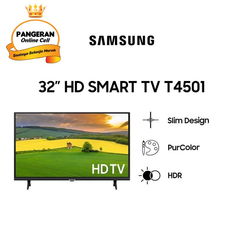 Samsung 32T4501 Smart TV 32” Garansi Resmi