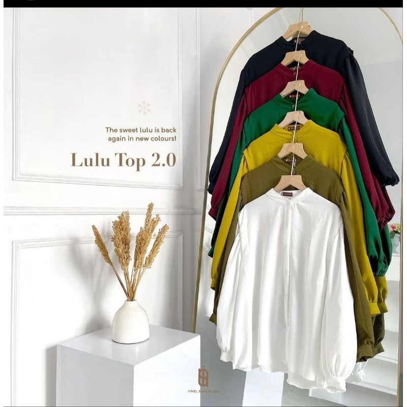 Lulu Top Ish Iymelsayshijab Scuba Kulot Iymelsayshijab ISH (FIX DAPAT)