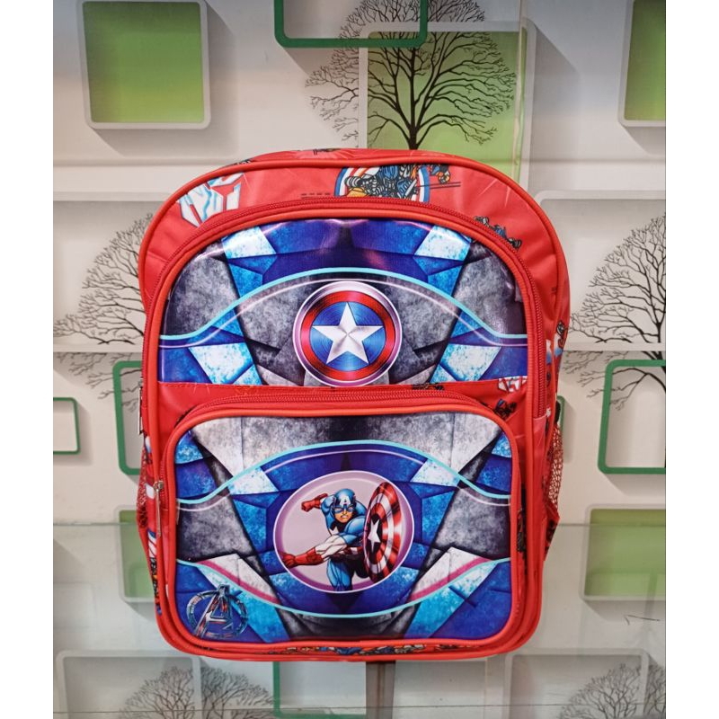 Tas Ransel TK Paud Batman Spiderman Marvel