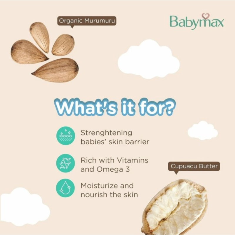 Babymax Calm &amp; Relax Cream 25gr Krim Pelembab dan penghangat Tubuh Bayi Baby Max