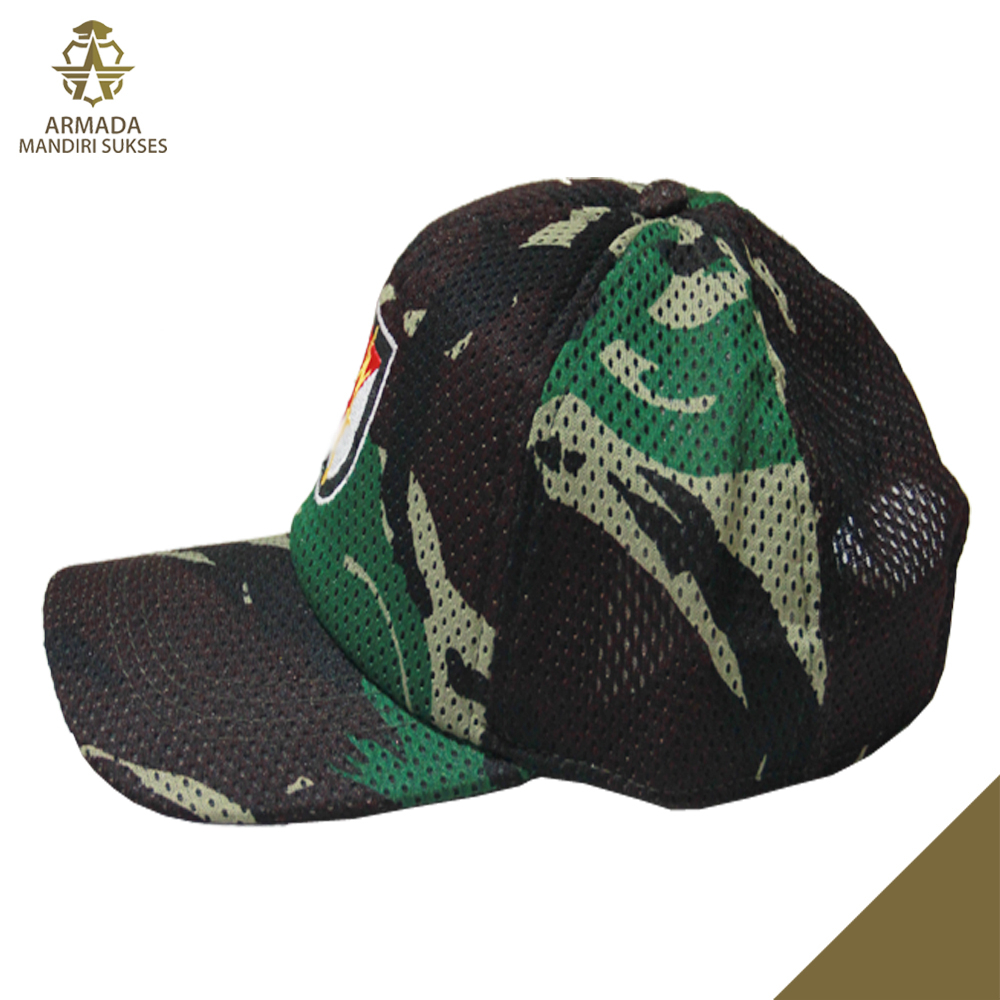 Topi Jaring Raider Loreng - Topi Raider Loreng