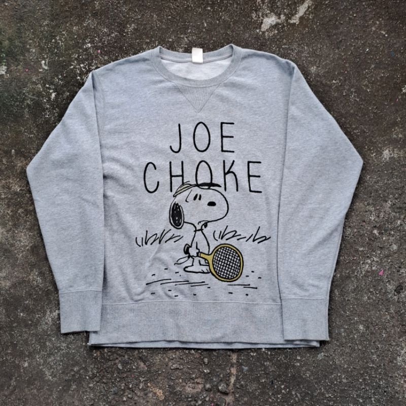 Crewneck Uniqlo X Peanuts Snoopy (second)