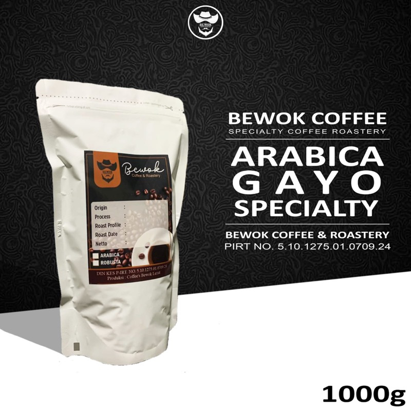 

Kopi Arabika Gayo Specialty kopi aceh 1000gram