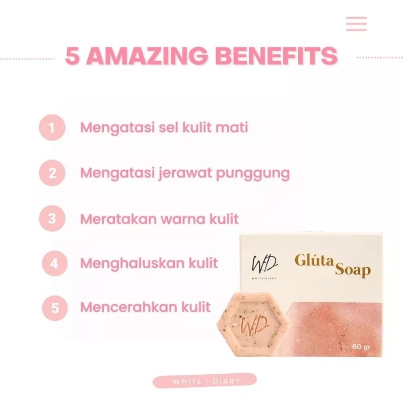 Gluta Soap By White Diary