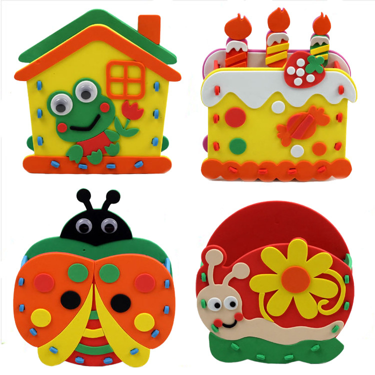 DIY Tempat Pensil EVA FOAM / Mainan Edukasi Anak