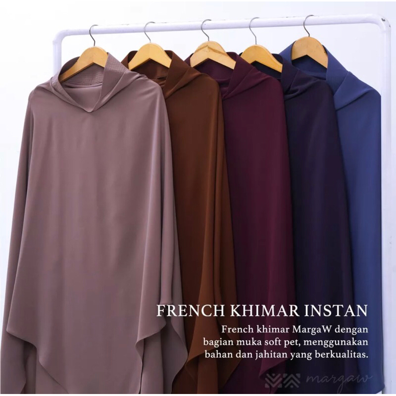 FRENCH KHIMAR INSTAN by MARGAW // FK Instan // Khimar Instan