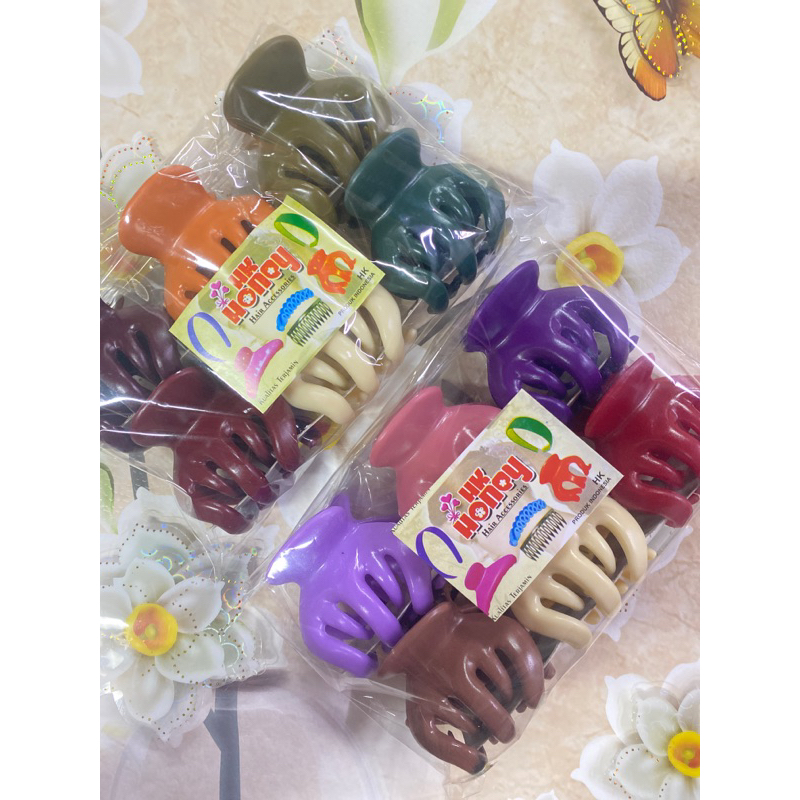 Jedai Doff 5cm Isi 6pcs Jedai Cakar5 Jepitan Rambut Doff Lokal