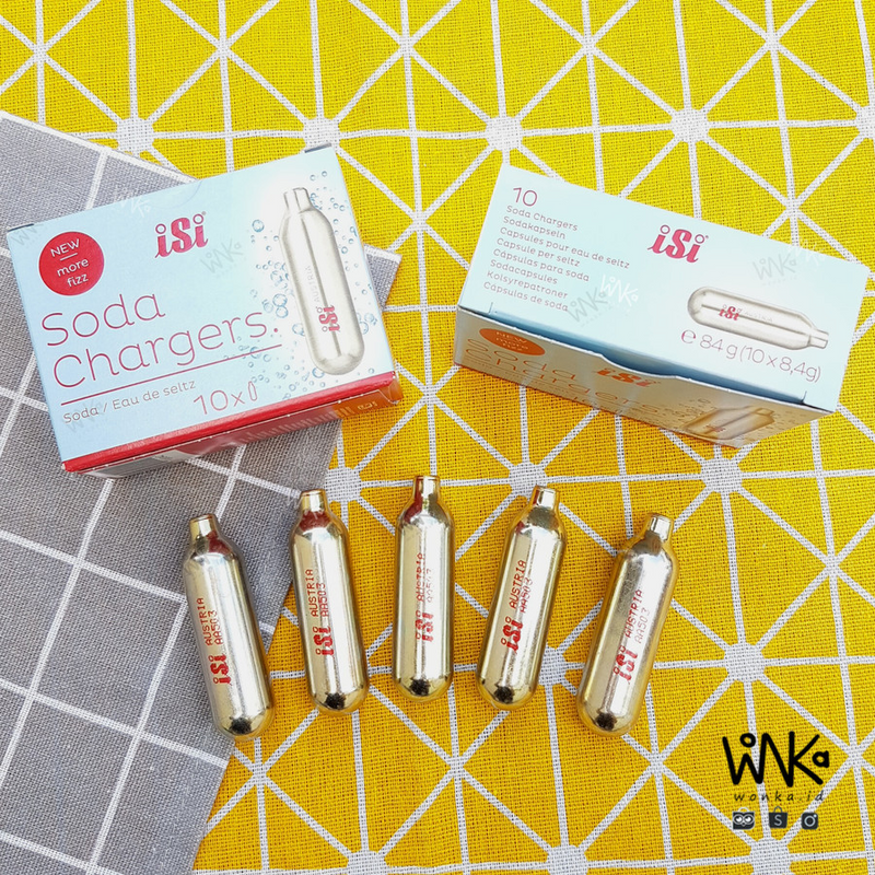 Isi Soda Drink Maker Charger CO2 - iSi Soda Maker Original Product Austria