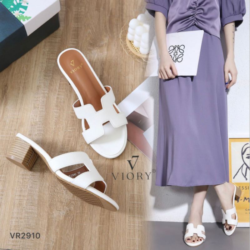 VIORY Chunky Sandal Heels Shoes #VR2910 ORIGINAL