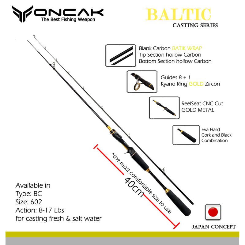 joran bc oncak baltic 180 cm