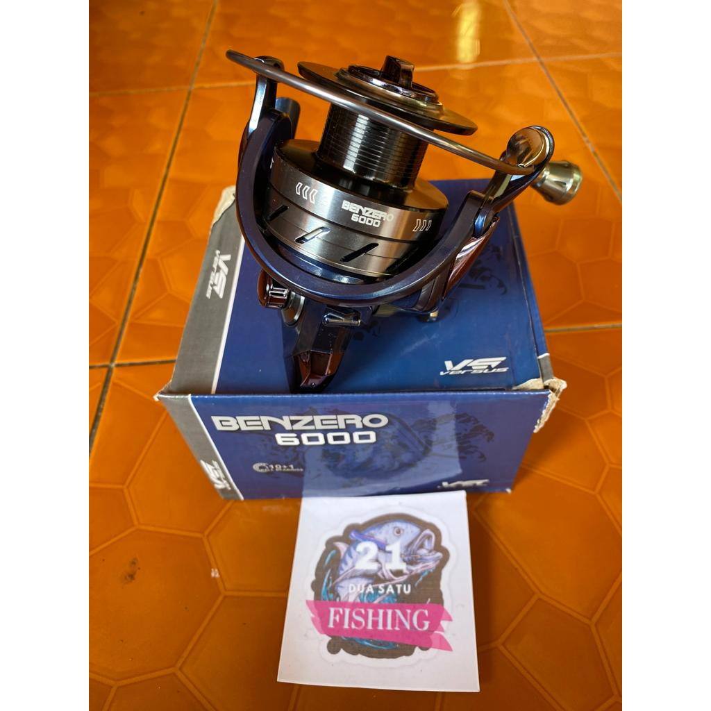Rell Reel Versus Benzero 6000-Rel Gulungan Pancing Ril Laut Sungai
