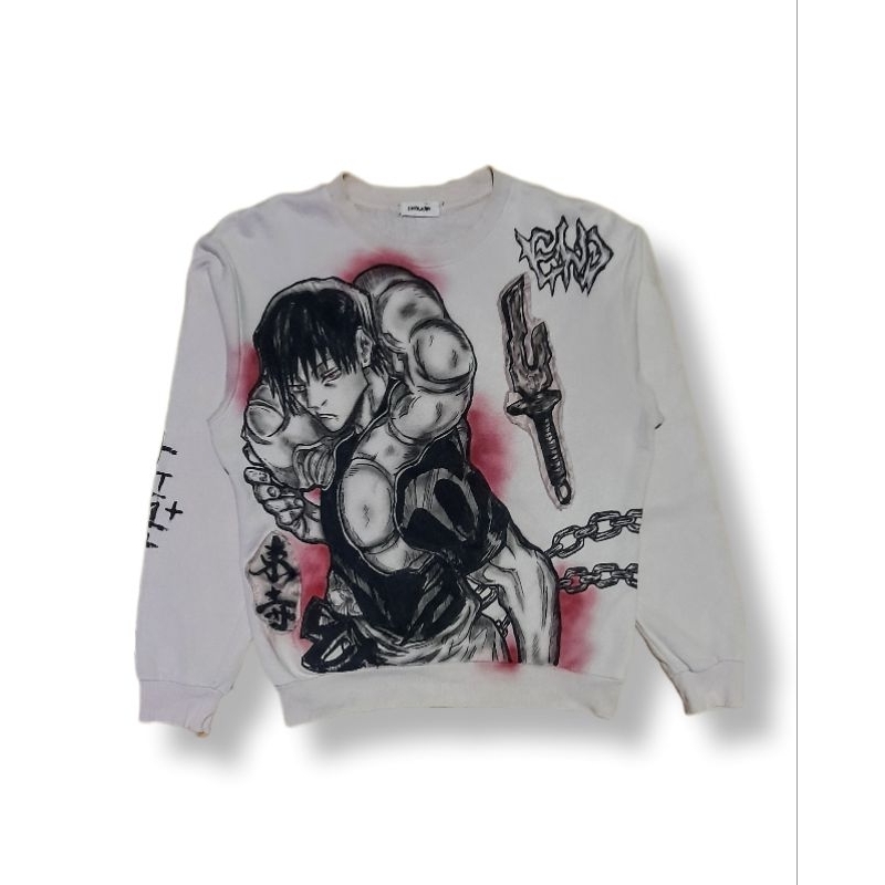 Crewneck design rework anime jujutsu/ Fushiguro