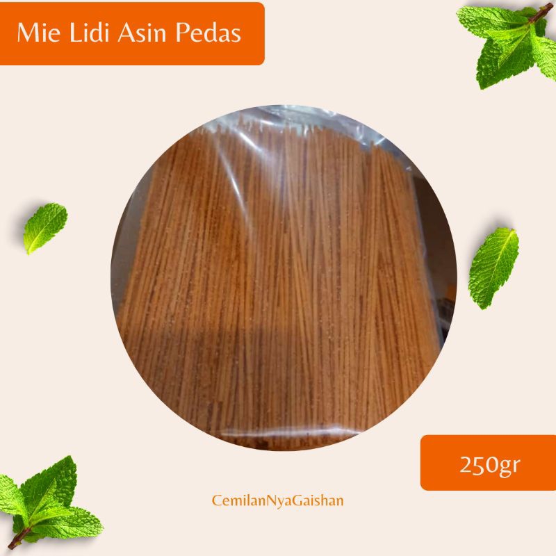 

CEMILAN NYA GAISHAN // MIE LIDI PEDAS CIKRUH 250gr