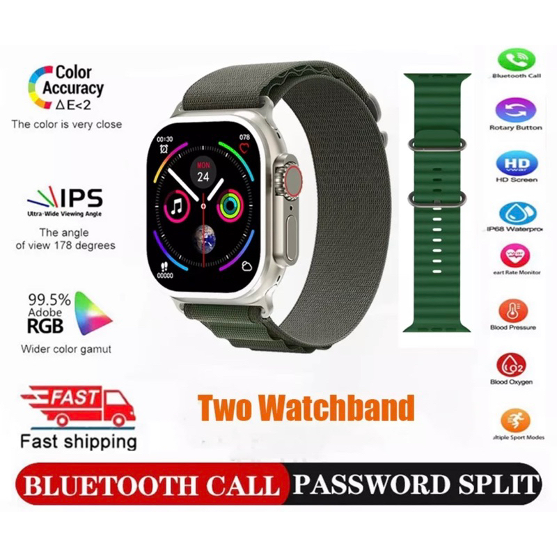 Smart Watch men’s Series 8 Z69 Ultra 1:1 GPS 49mm Ip67 waterproof full touch screen mobile phone wir