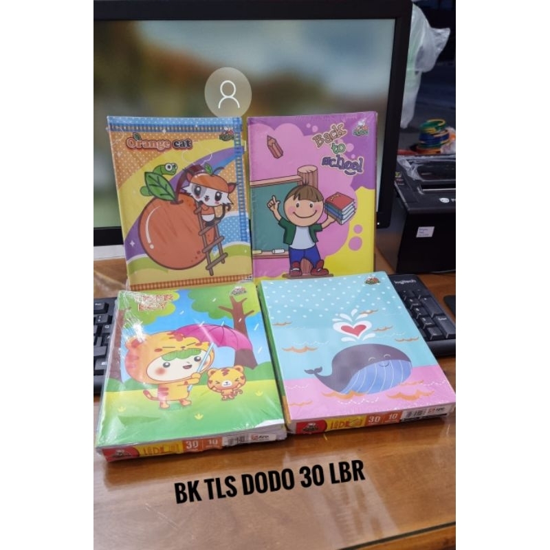 

BUKU TULIS DODO 30 LEMBAR / BUKU CATATAN 30L DODO BEST SELLER / PERPACK ISI 10PCS