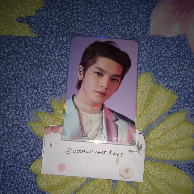 NCT 127 U PHOTOCARD TAEYONG HOLOGRAM PHOTOBOOK HELLO SEOUL PUNCH SUPERHUMAN CASHBEE EMPATHY SUHUM RE