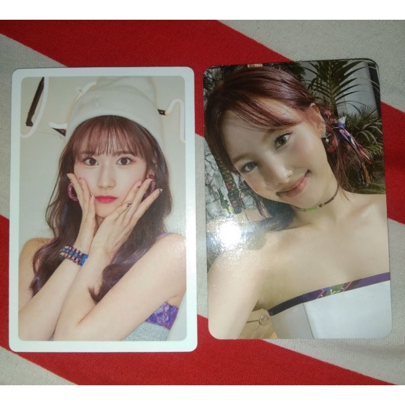 Twice official photocard nayeon taste of love & sana pob wil
