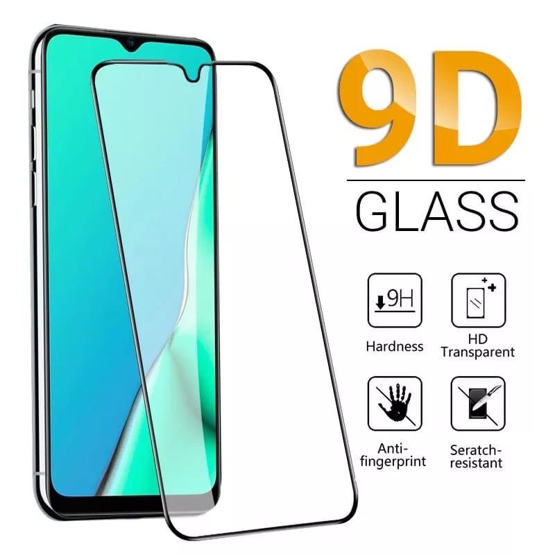 Tempered Glass Full Cover Glue Lem Anti Gores Kaca XIAOMI POCO C55 C40 C31 X5 X3 M5S M5 M4 M3 F4 F3 F2 F1 NFC GT PRO 4G 5G Mi 8 11 12 LITE 10T 11T PRO Pelindung Layar Kaca Bening List Hitam