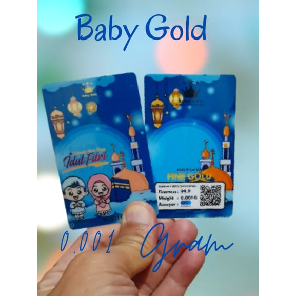 Emas Mini Baby Gold 0.001 - 0.02 Gram Logam Mulia Emas Murni Asli 24 Karat