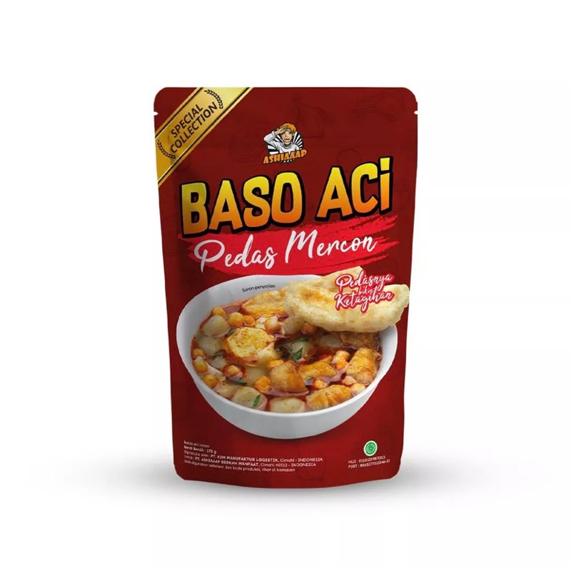 

Bakso Aci Pedas Mercon 175 gram