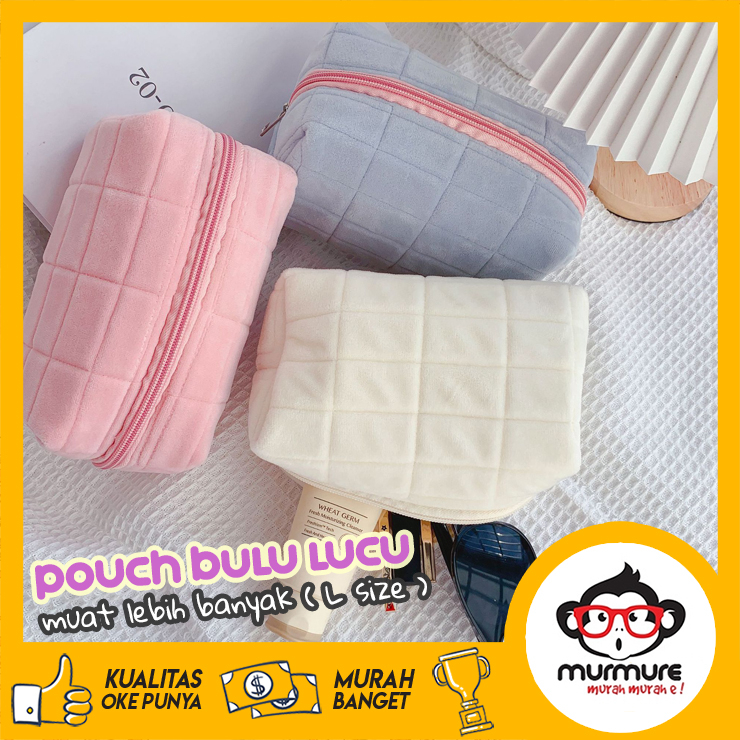 

MURMURE | PENCIL CASE TEMPAT PENSIL POUCH MAKE UP TAS MUJI STYLE TAS PENA PULPEN BESAR