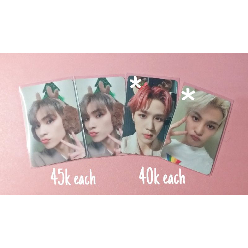 TC pink christmas WAYV kun xiaojun yangyang