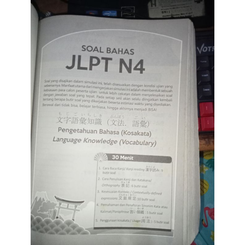 

Buku bekas STRATEGI DAN BANK SOAL JLPT N3 TO N5