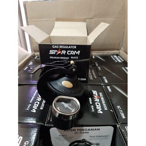 REGULATOR GAS LPG Destec / StarCam SC-T12RM / SC23M Regulator Pengunci Keamanan