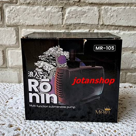 MORI RONIN MR 105 MR105 POMPA AIR CELUP AQUARIUM KOLAM POWER HEAD