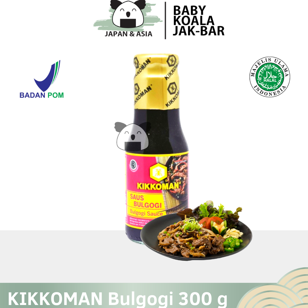 

KIKKOMAN Bulgogi Sauce 300 g Halal..