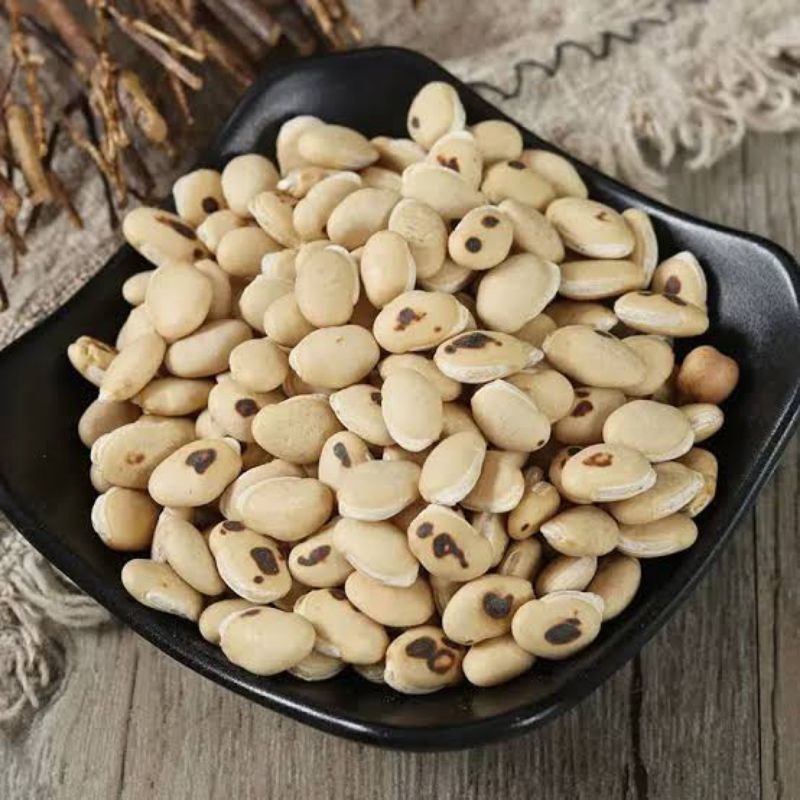

600 G GR GRAM 炒扁豆 CHAO BIAN DOU REN PROCESSED SEMEN LABLAB ALBUM FRIED WHITE HYACINTH BEAN BEANS