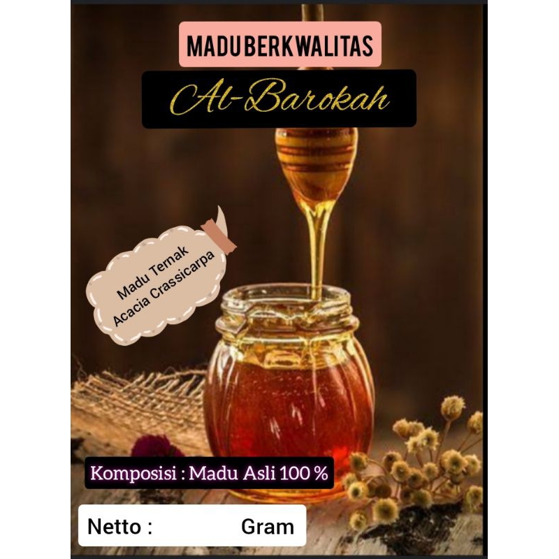

Madu Ternak Acacia Crassicarpa