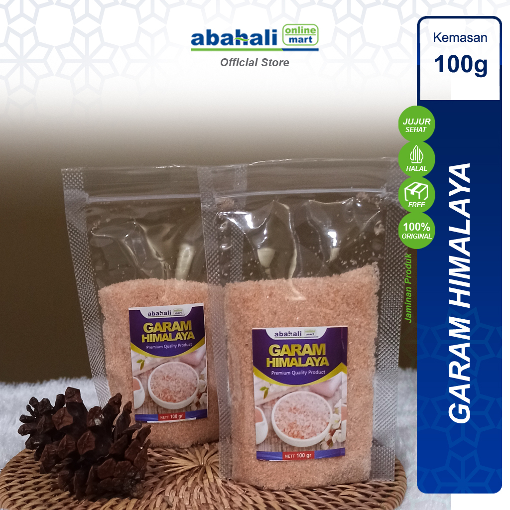 

Garam Himalaya Premium 100gr Pure Super Fine Himsalt Original Asli Dari Pegunungan Himalaya MPASI