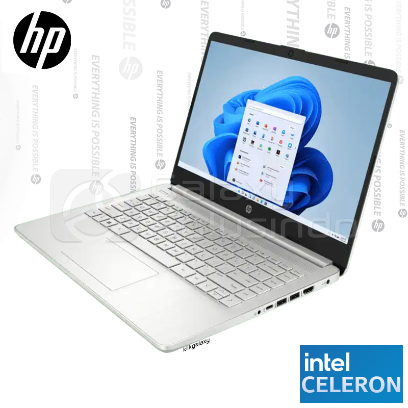 HP 14S-DQ3111TU - Celeron N4500 512GB SSD 8GB RAM - Silver Notebook