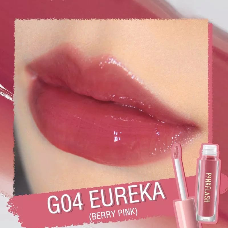 `ღ´ PHINKL `ღ´ Pinkflash Lip gloss pelembab bibir lippie oil