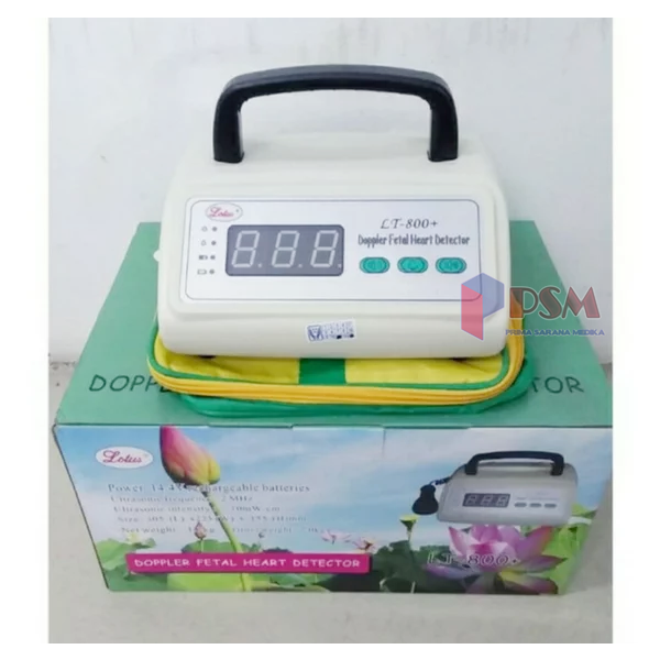 Fetal Doppler Lotus LT 800+ I Portable Fetal LCD Doppler LT800+